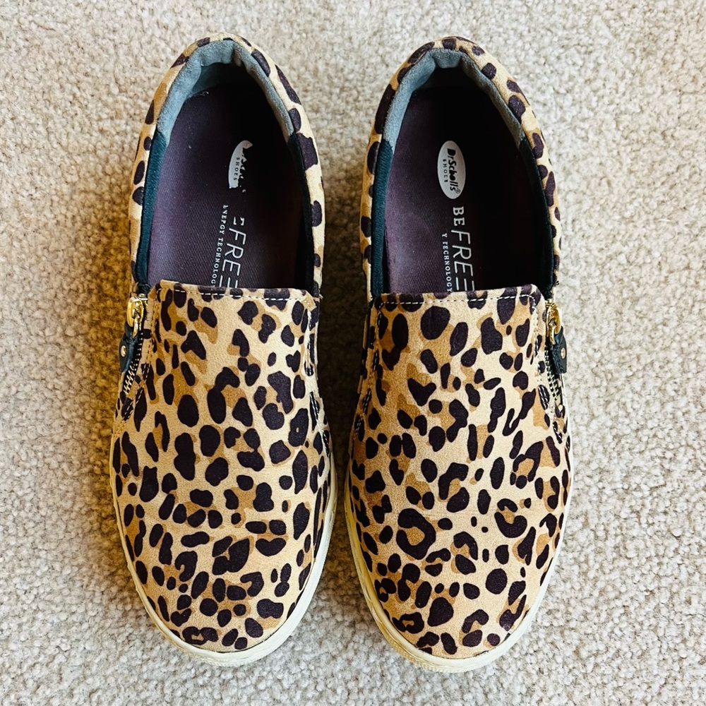 Dr. Scholl’s No Chill Sneaker in Leopard Microfiber